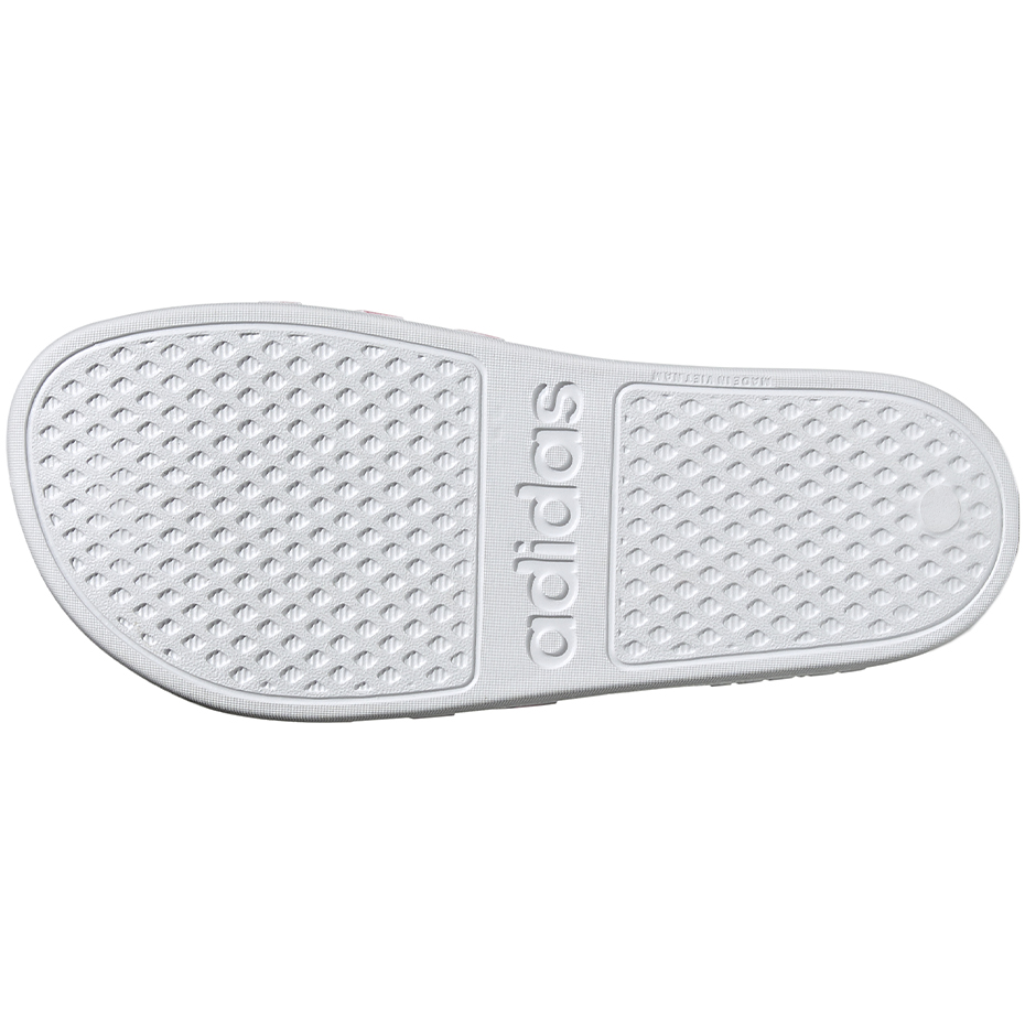 Papuci de Casa 's adidas Adilette Aqua alb and roz GZ5237 pentru Femei