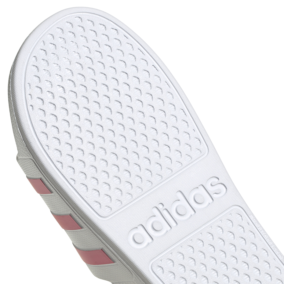 Papuci de Casa 's adidas Adilette Aqua alb and roz GZ5237 pentru Femei