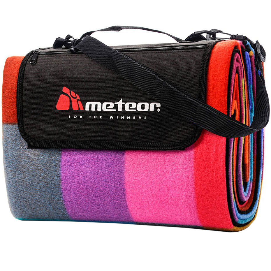 Patura pentru picnic Meteor Blanket 180x200cm XL Multicolor Checkered 77056