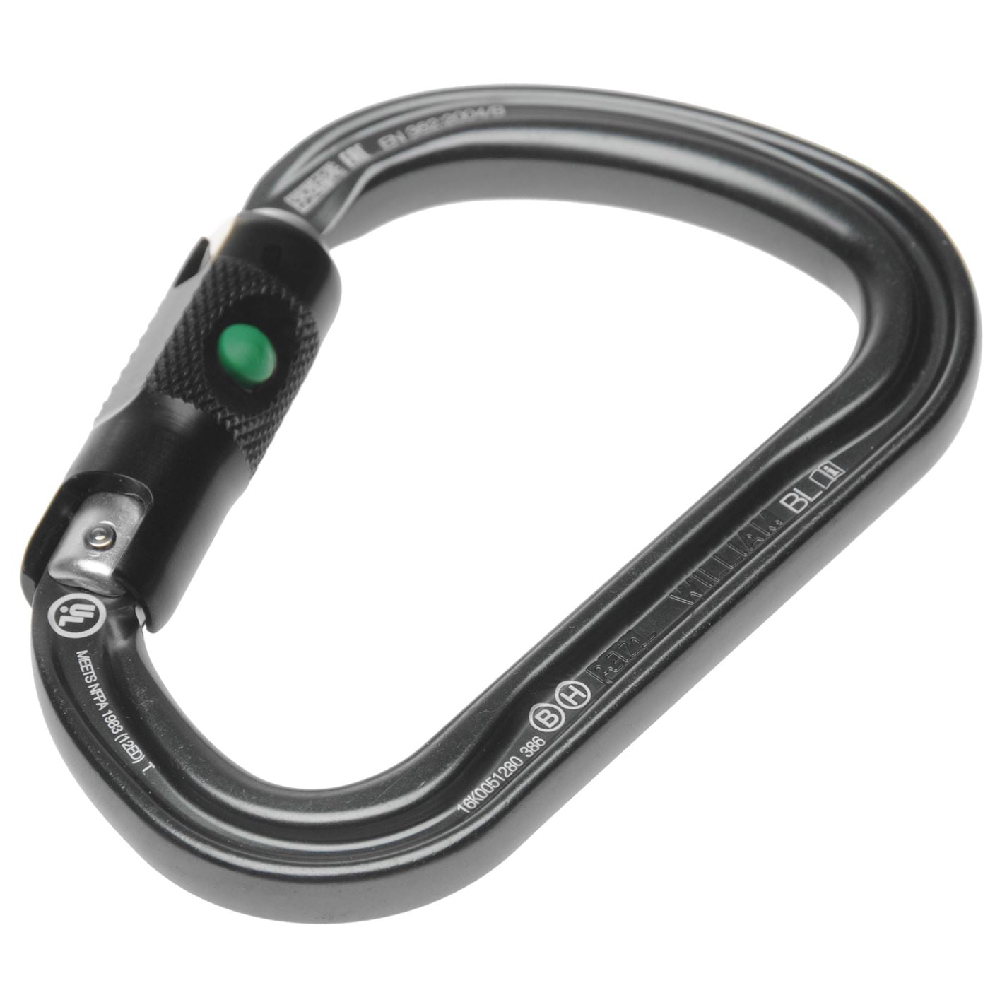 Petzl William Carabiner Clip negru