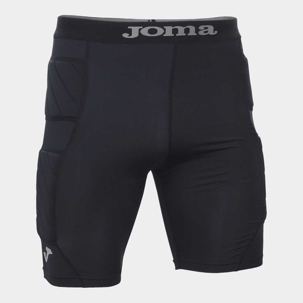 Pantaloni portar cu protectie Joma  negru