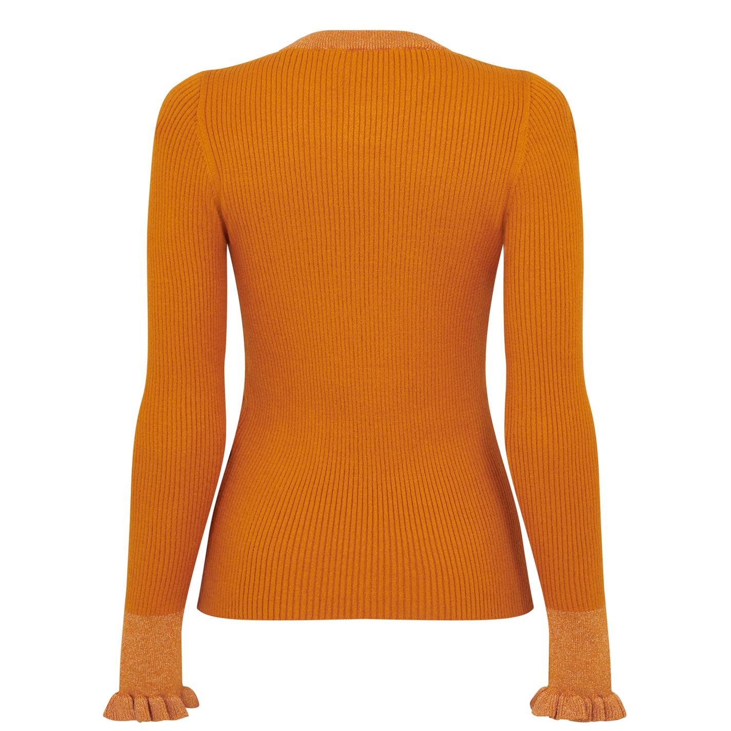 Pulovere tricotate Selected Femme Aila portocaliu