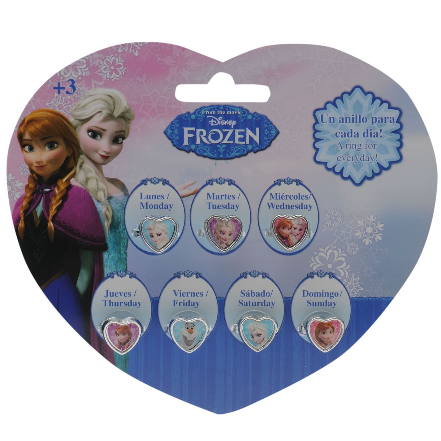 Frozen Ring Set pentru Copii cu personaje