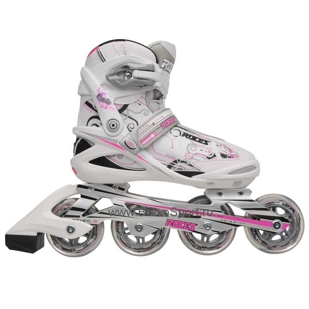 Roces Trails Inline Skates pentru Femei alb roz