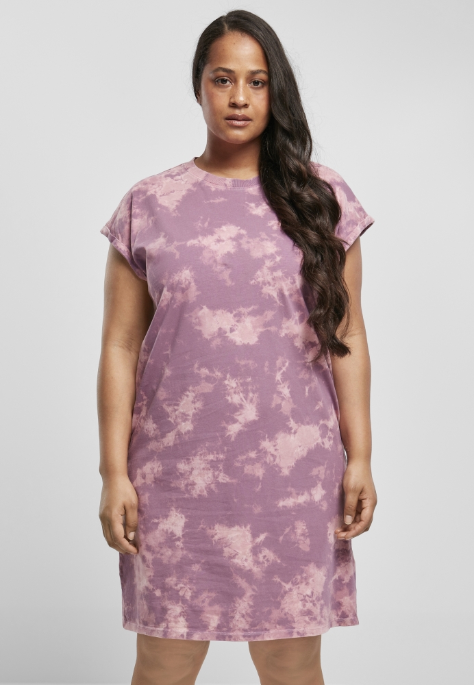 Rochie Bleached pentru Femei lila Urban Classics