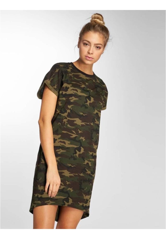 Rochie Lexy verde camuflaj DEF