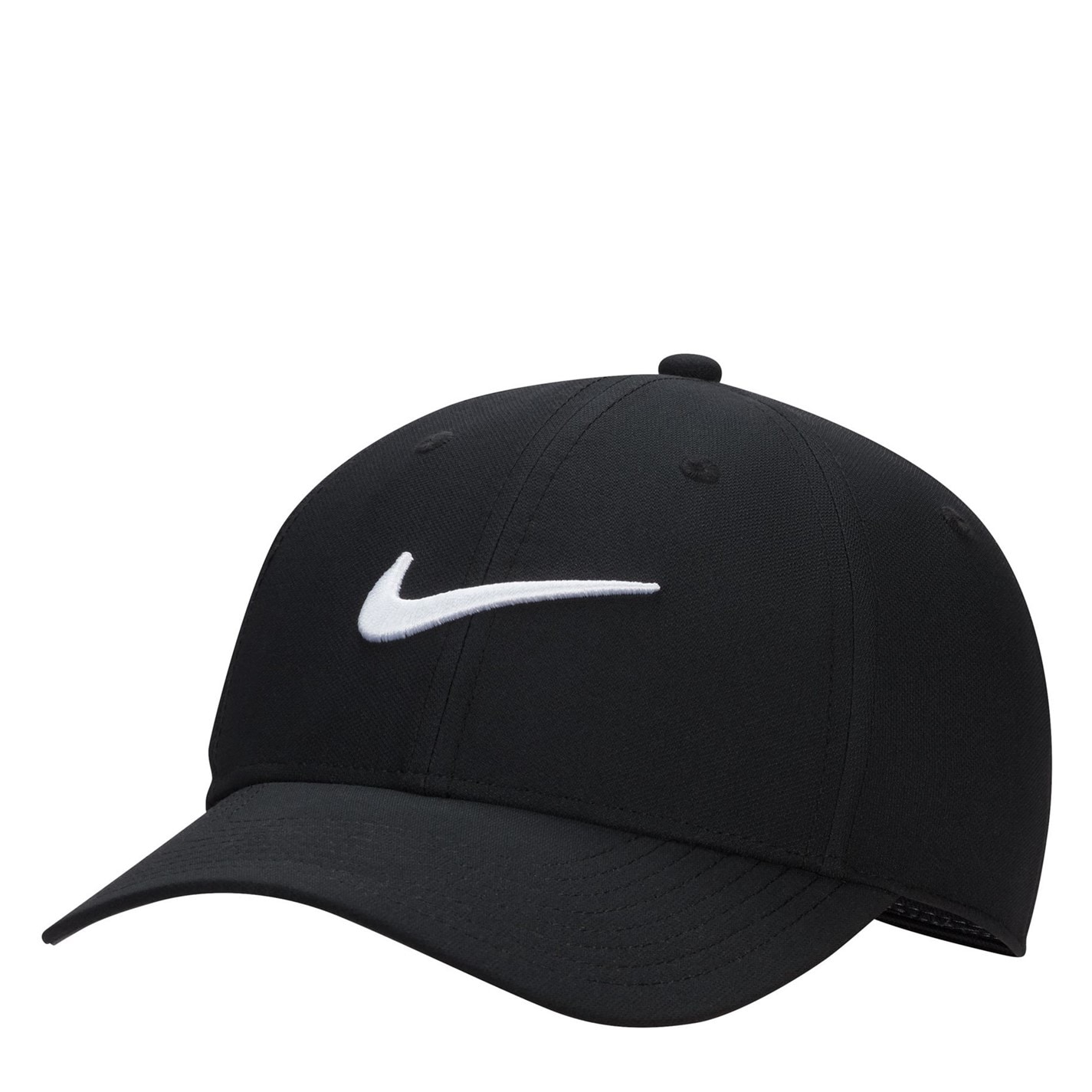 Sepci Nike Dri-FIT Club Structured Swoosh negru alb