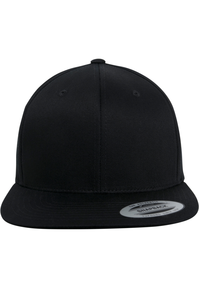 Sepci rap Snapback Organic bumbac negru Flexfit