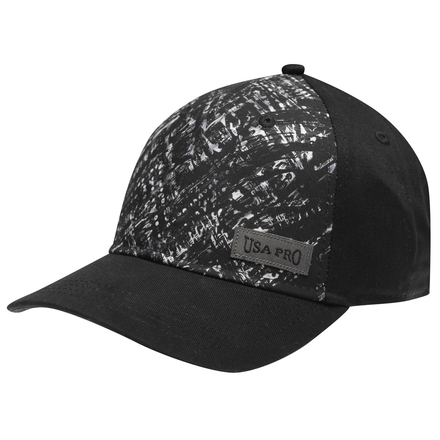 Sepci USA Pro Print Baseball pentru fetite negru