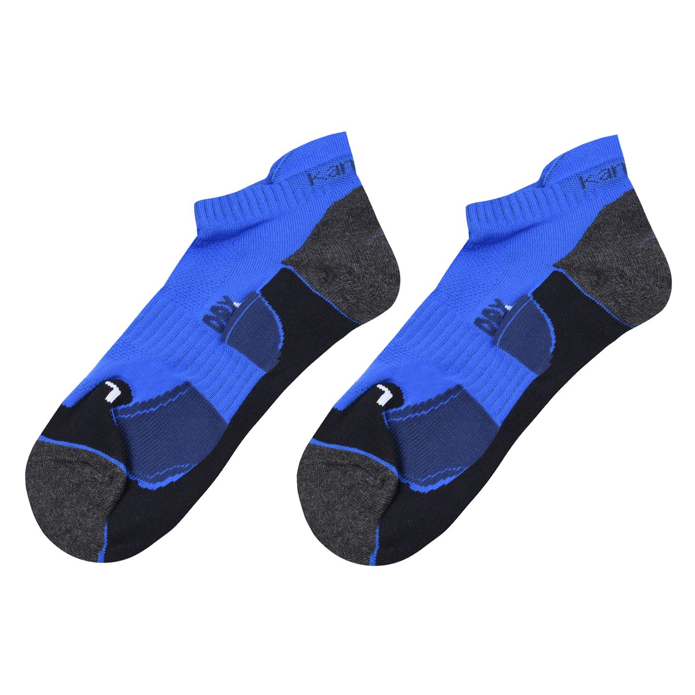 Set 2 Sosete Karrimor alergare pentru Barbati albastru bleumarin