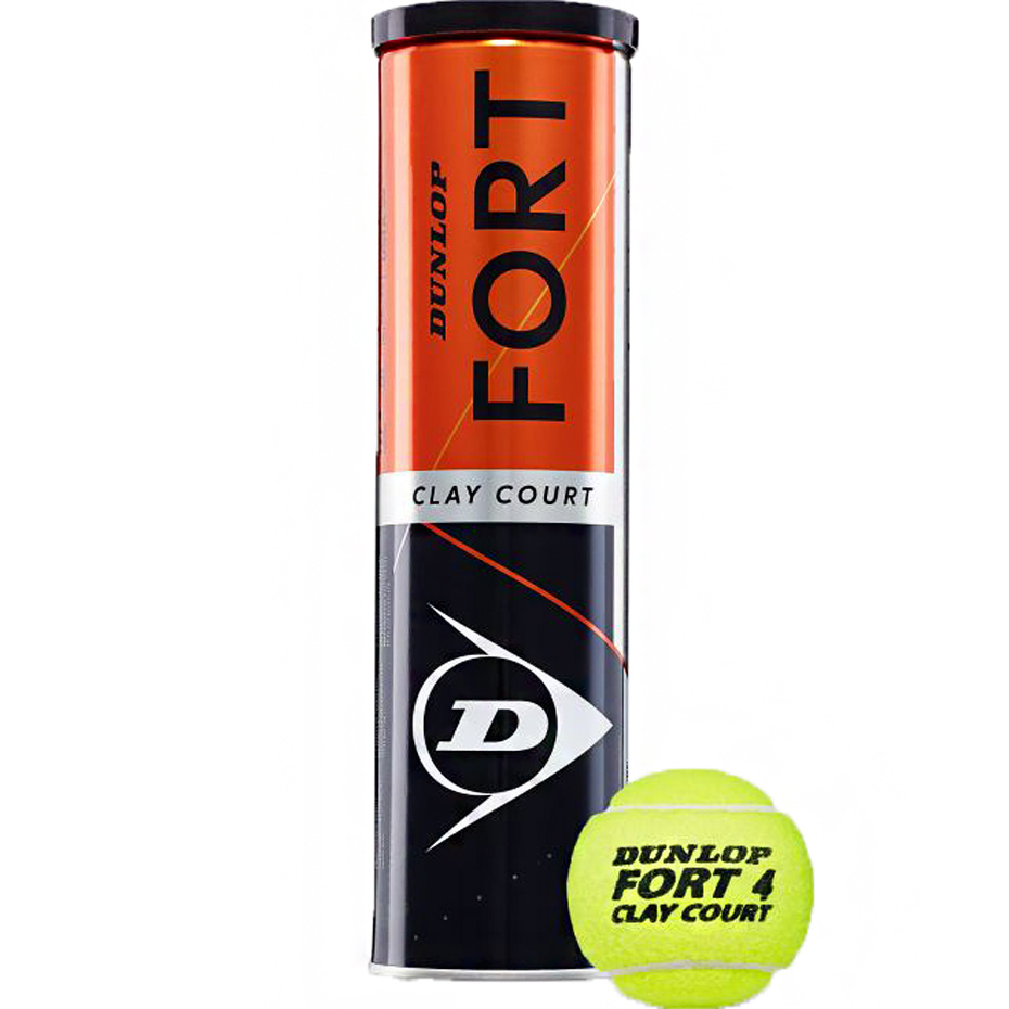 Set 4 Mingi de tenis Dunlop Fort zgura Court