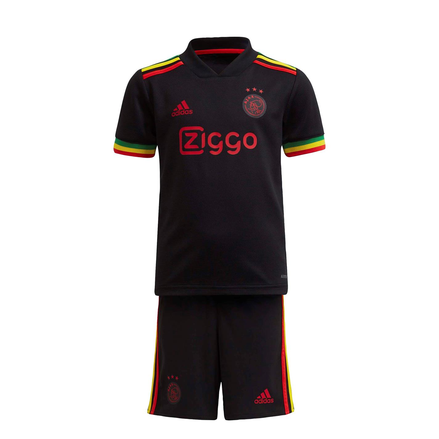 Set adidas Ajax Third 2021 2022 negru