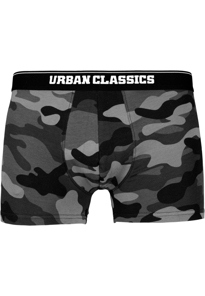 Set de 2 Boxeri Camo inchis camuflaj Urban Classics