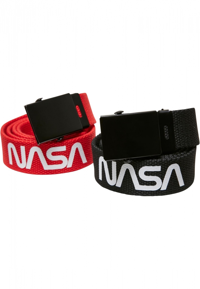 Set de 2 Curea NASA pentru Copii negru rosu Mister Tee