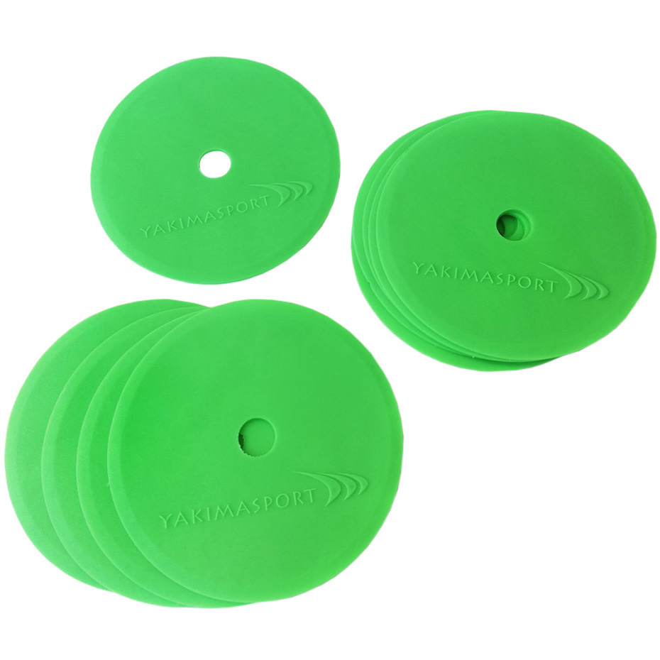 Set Yakima Sport field marker flat 10 . verde 100587