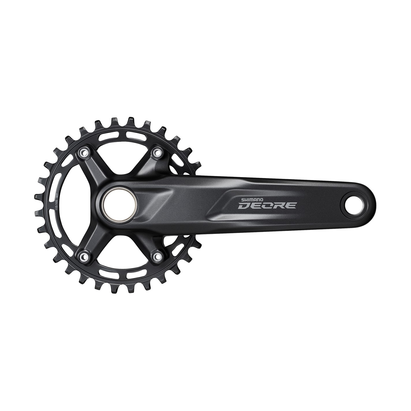 Shimano FC-M5100 Deore Chainset, 10/11-Speed, 32T, 170 mm negru