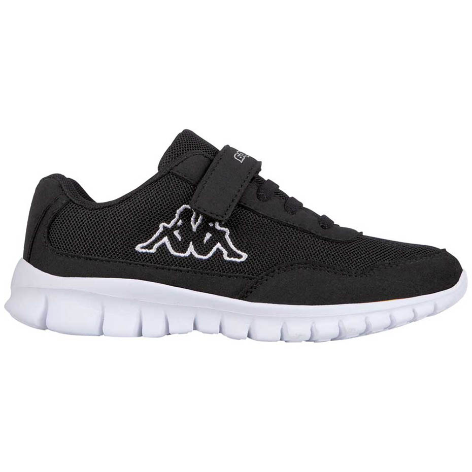 Shoes Kappa K Follow negru-and-alb 260604K 1110 pentru Copii