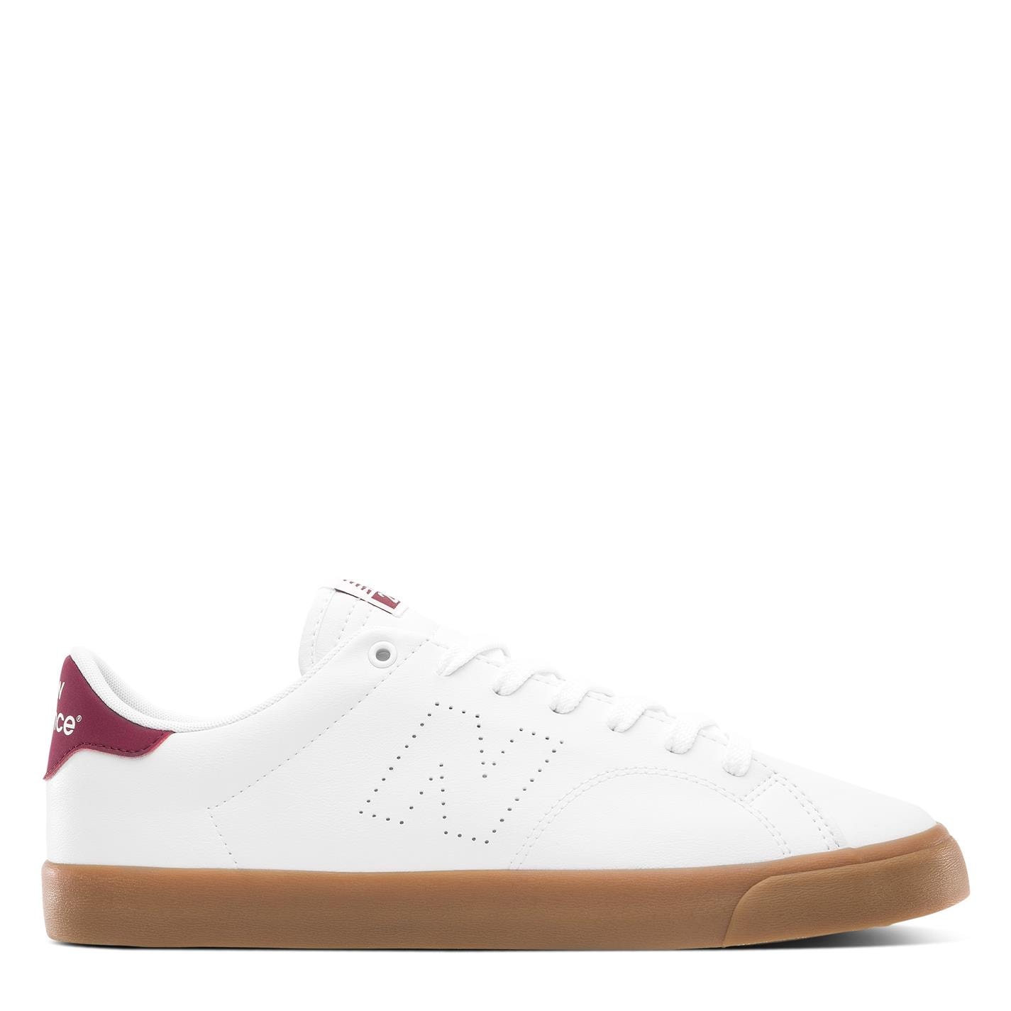 Skate Shoes New Balance 210 din piele pentru Barbati alb rosu