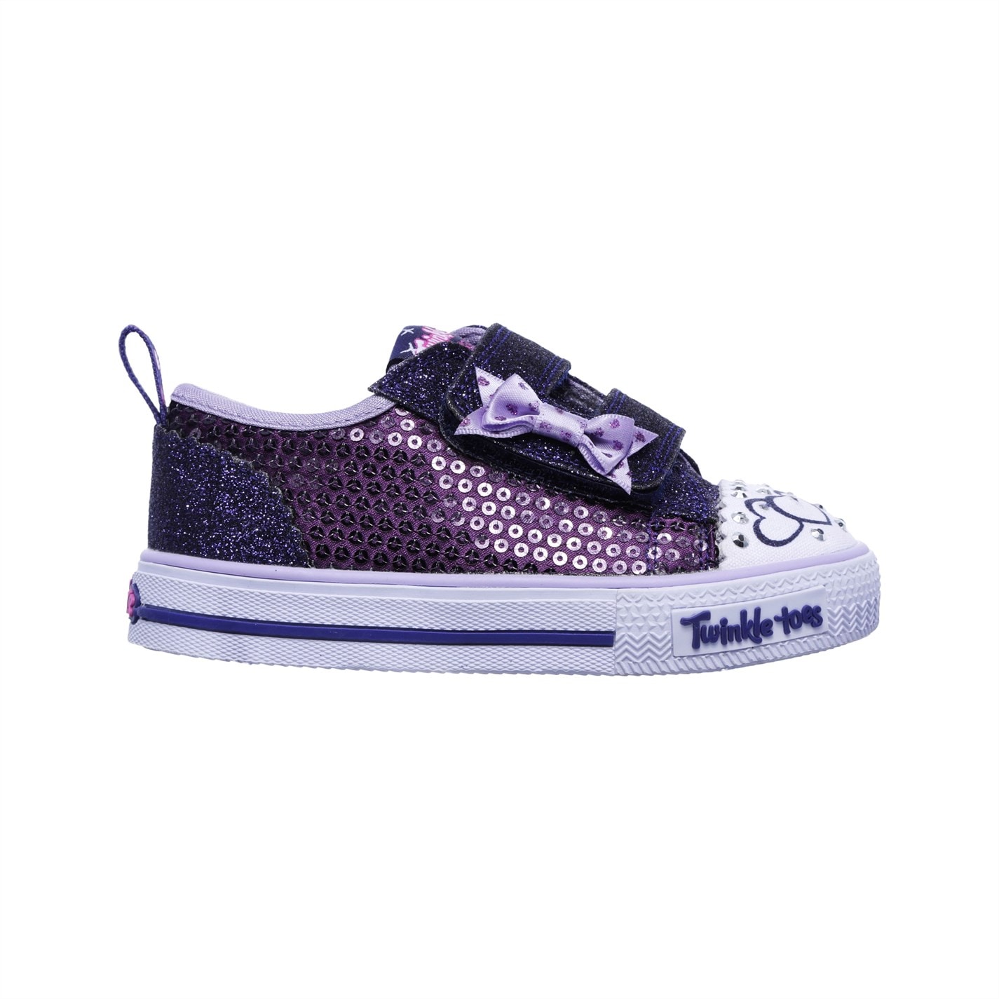 Skechers Twinkle Toes Itsy Bitsy Shoes pentru fete pentru Bebelusi mov