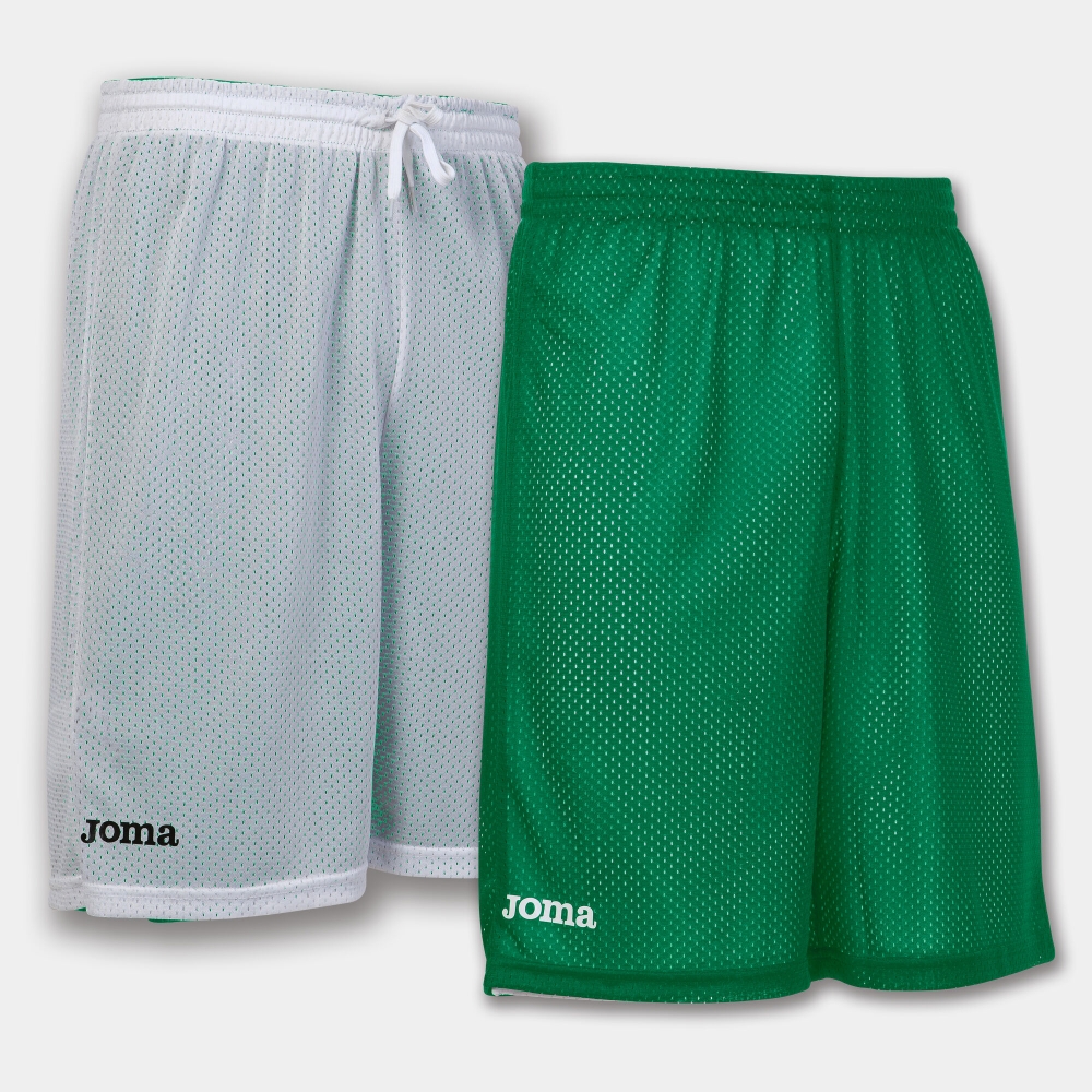 Sort baschet Joma cu doua fete Rookie verde-alb