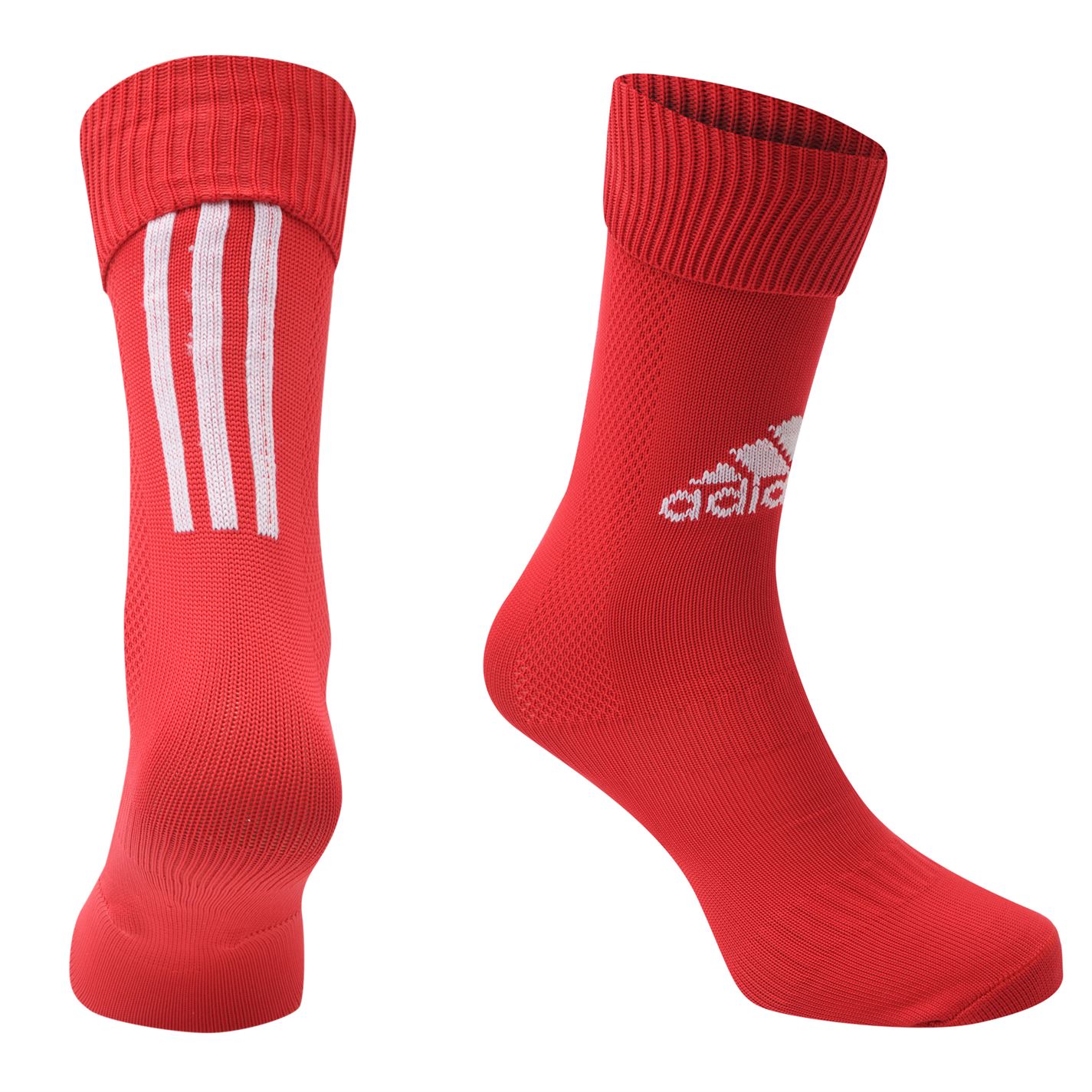 Sosete adidas fotbal Santos 18 Knee rosu alb