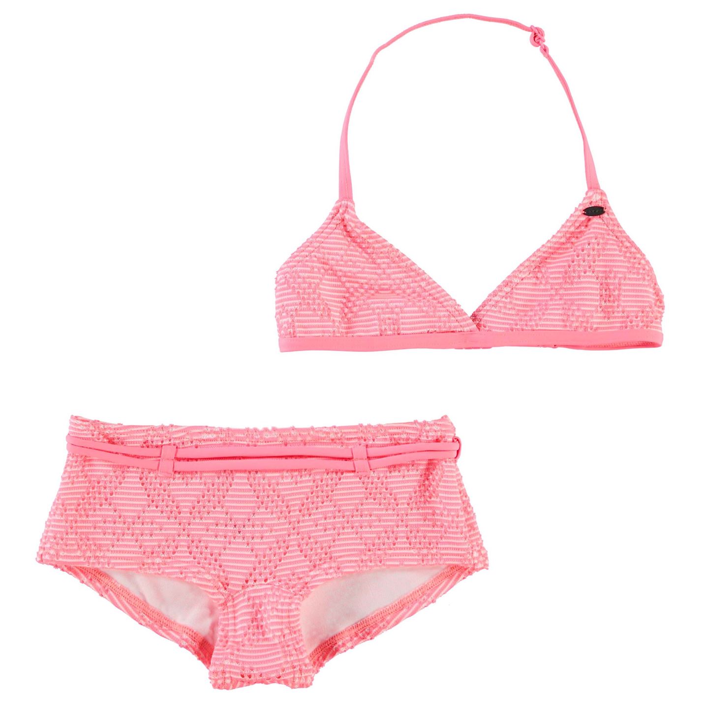 Costum de baie bikini ONeill Stuc pentru fete roz