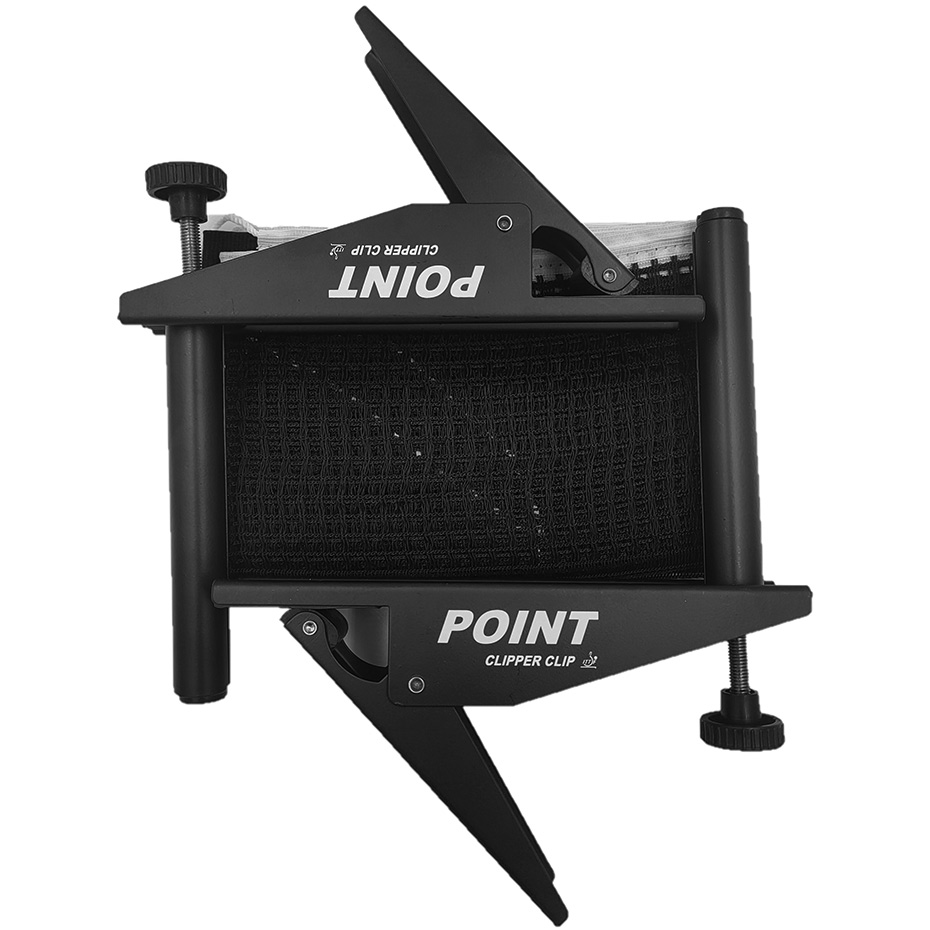 Suport masa ping pong cu plasa? Point Clipper Clip TN4507