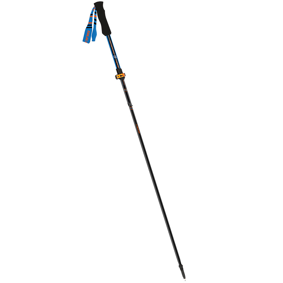 Trekking Pole Viking Kettera Pro negru-albastru-portocaliu 115-135 Cm 610-22-7712-15-UNI