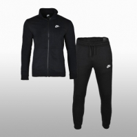 Trening negru Nike M Nsw Trk Suit Flc 928125-010 Barbati