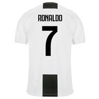 Tricou Acasa adidas Juventus Cristiano Ronaldo 2018 2019 pentru copii negru alb