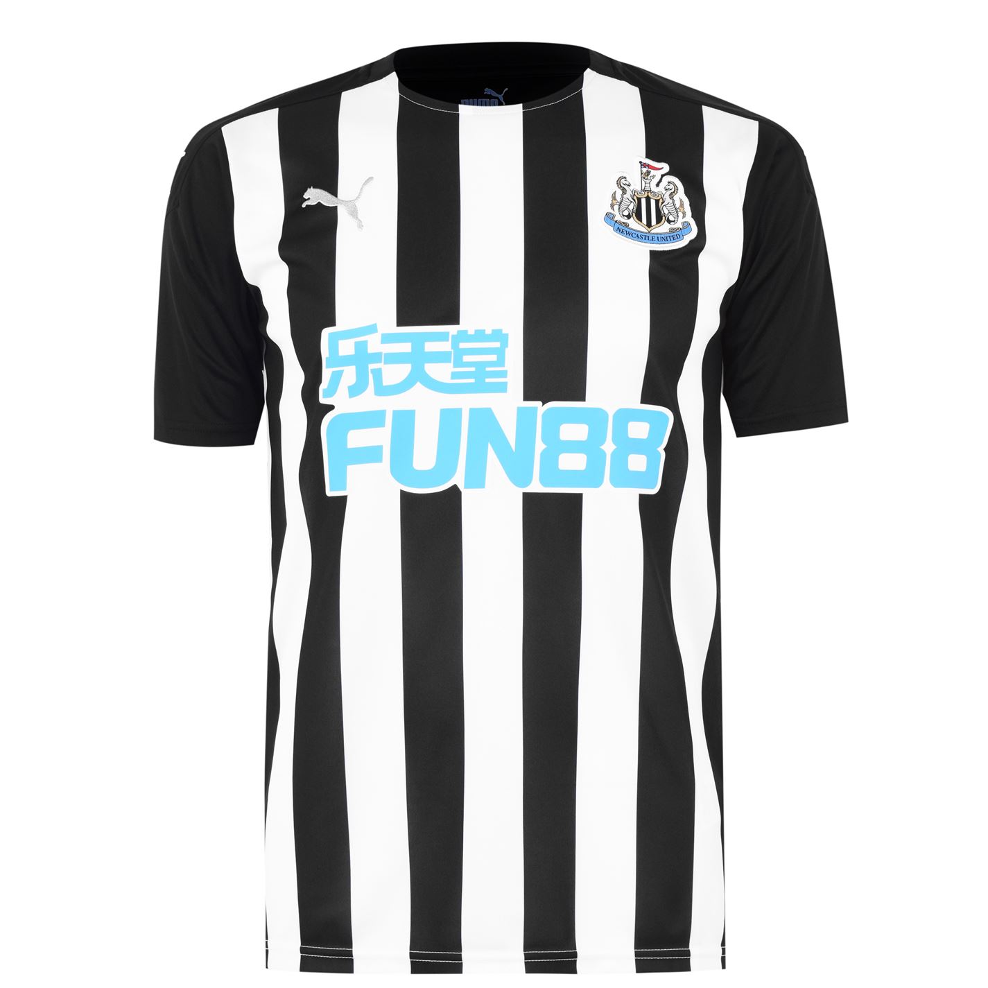 Tricou Acasa Puma Newcastle United 2020 2021 negru alb