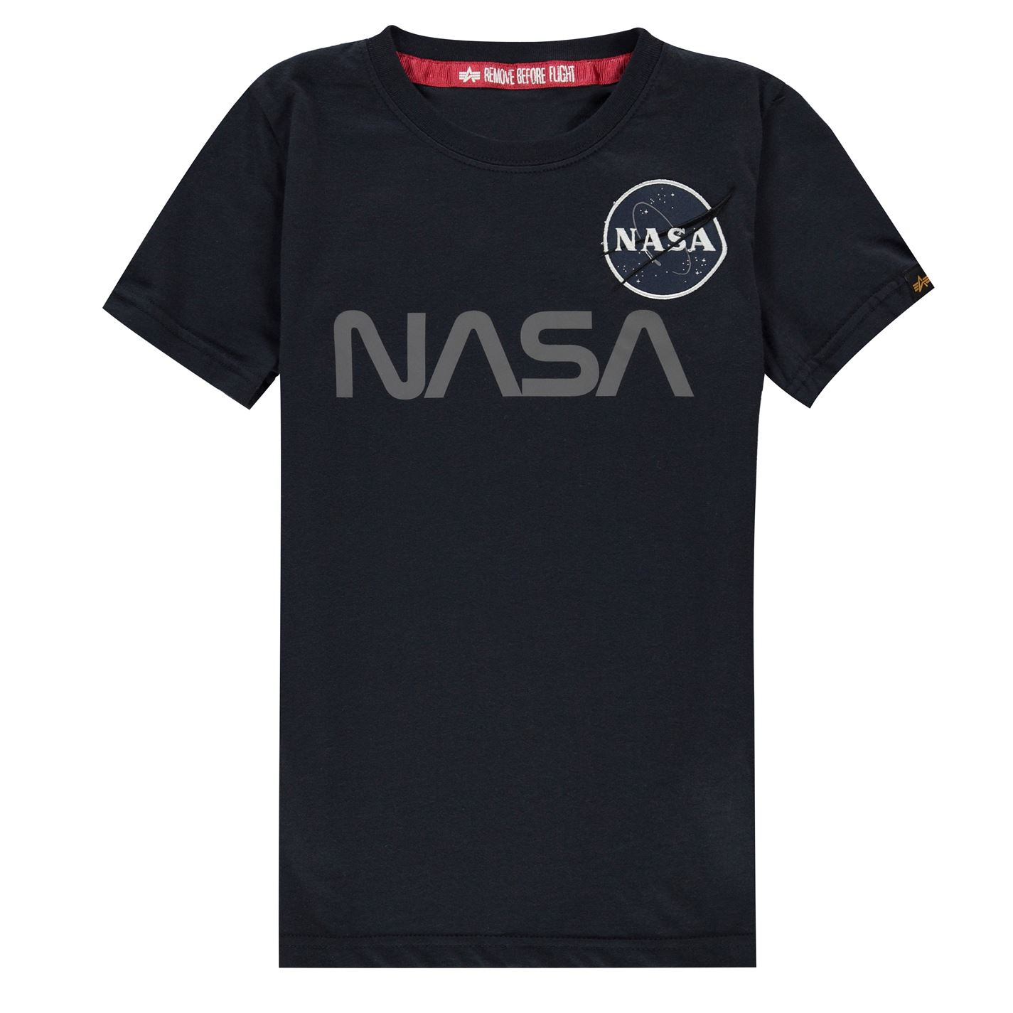 Tricou Alpha Industries NASA Reflect rep albastru