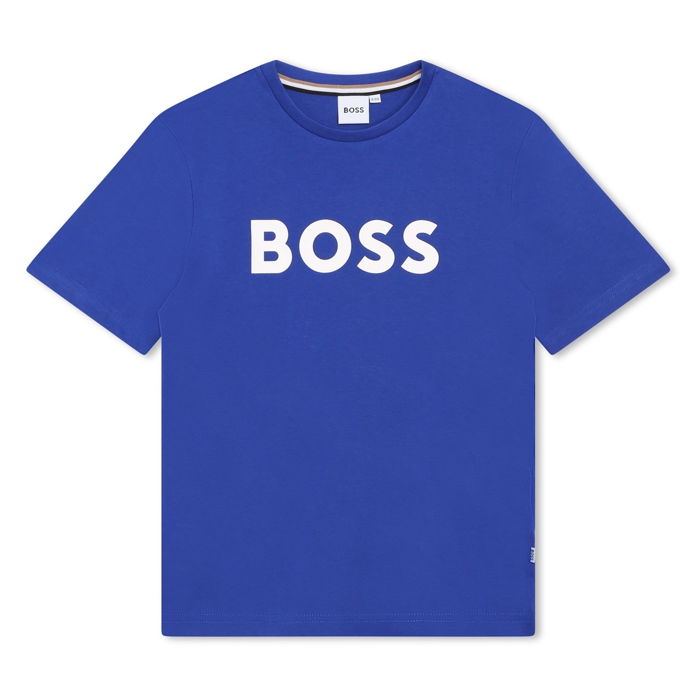 Tricou Boss Boss cu imprimeu mare Juniors
