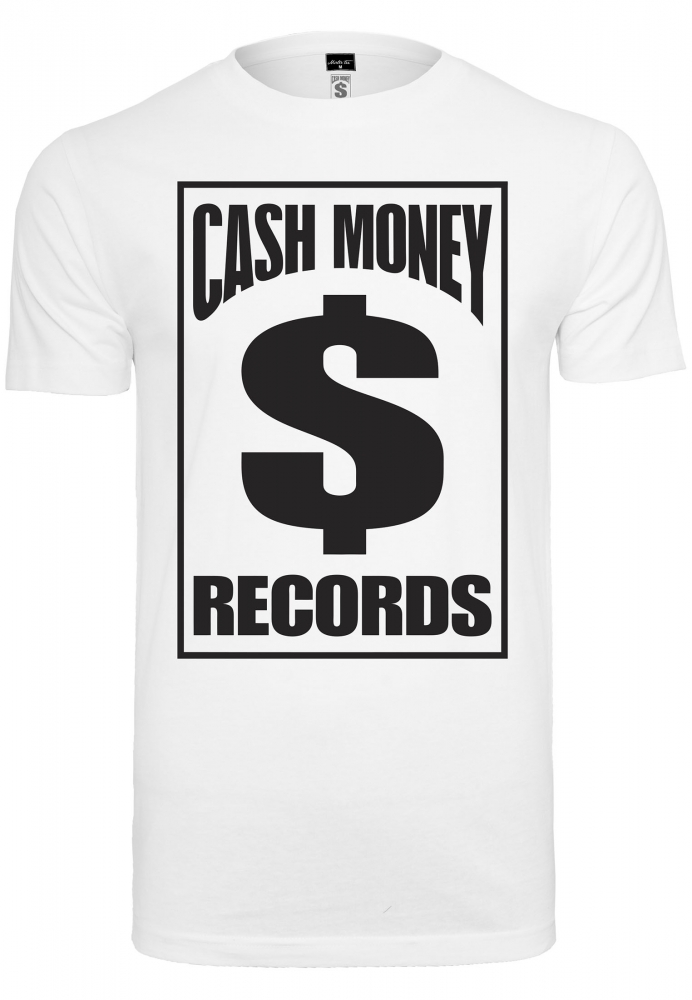 Tricou Cash Money Records alb Mister Tee