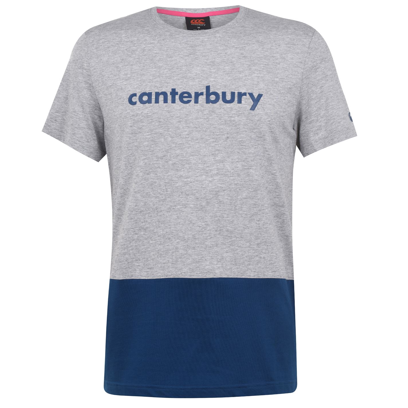 Tricou cu imprimeu Canterbury Block pentru Barbati gri