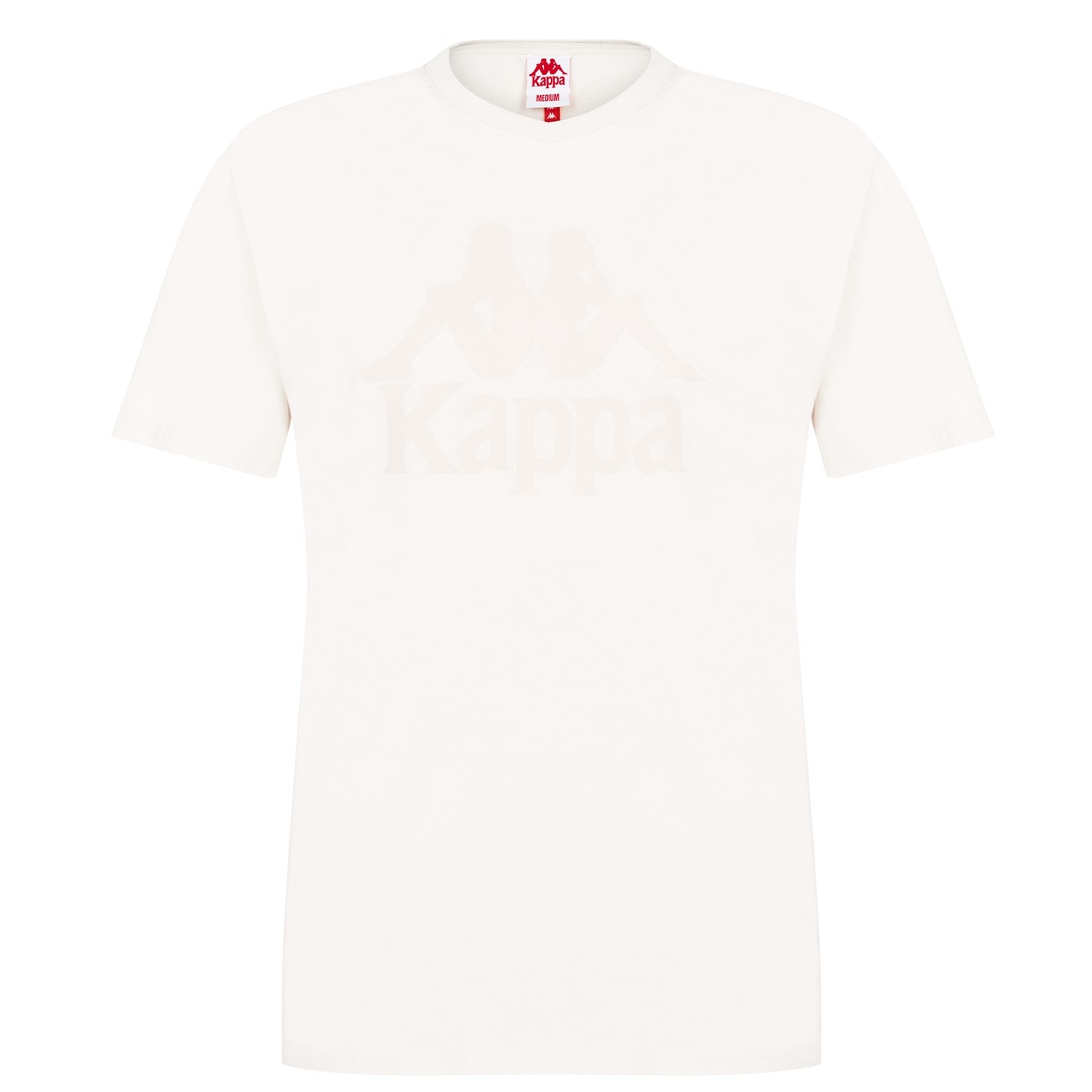 Tricou cu imprimeu Kappa Authentic pentru Barbati alb h15