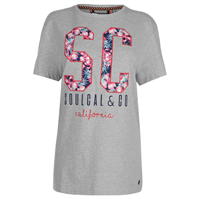 Tricou cu imprimeu SoulCal Fashion pentru Femei gri marl
