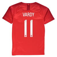 Tricou Deplasare Nike Anglia Jamie Vardy 2018 pentru copii rosu