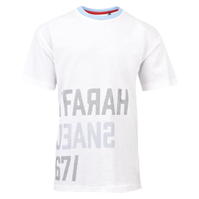 Tricou Farah Vintage Long Line bright alb