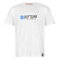 Tricou Hot Tuna pentru Barbati alb logo