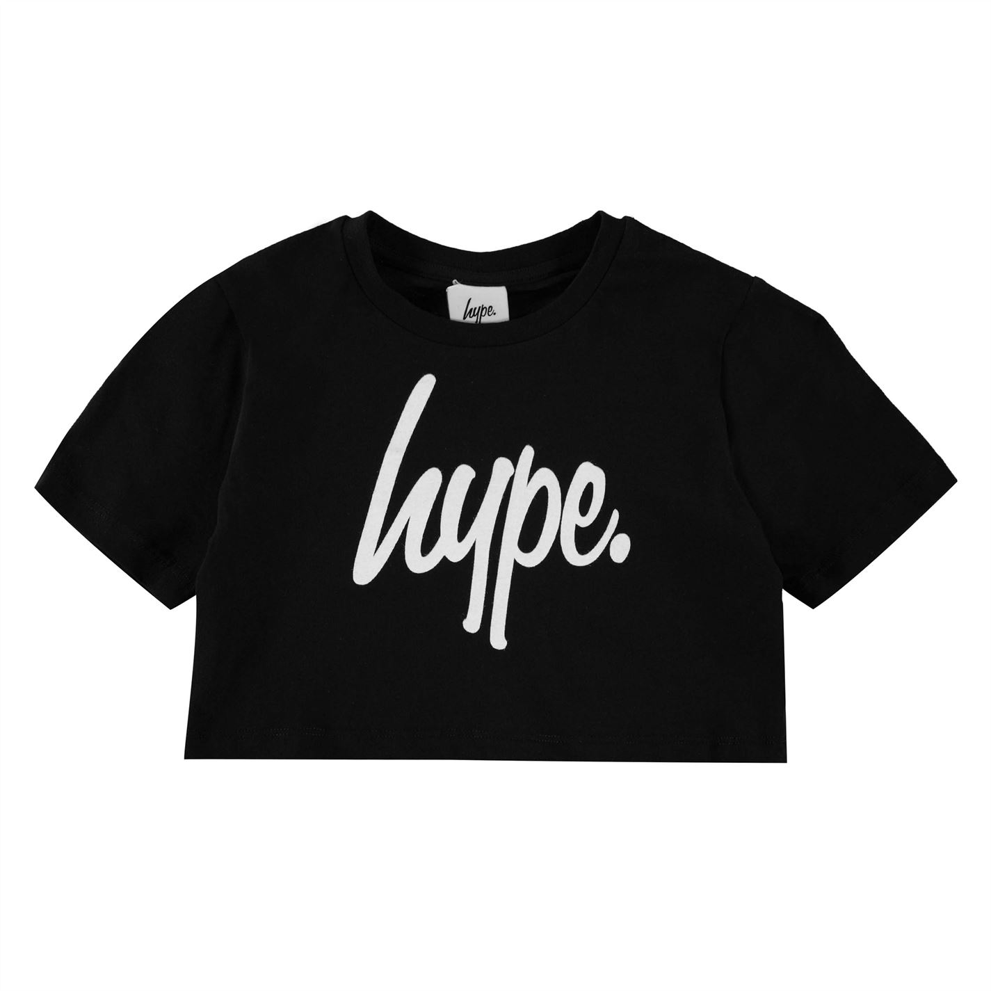 Tricouri sport Tricou scurt Hype Script - pentru Copii negru
