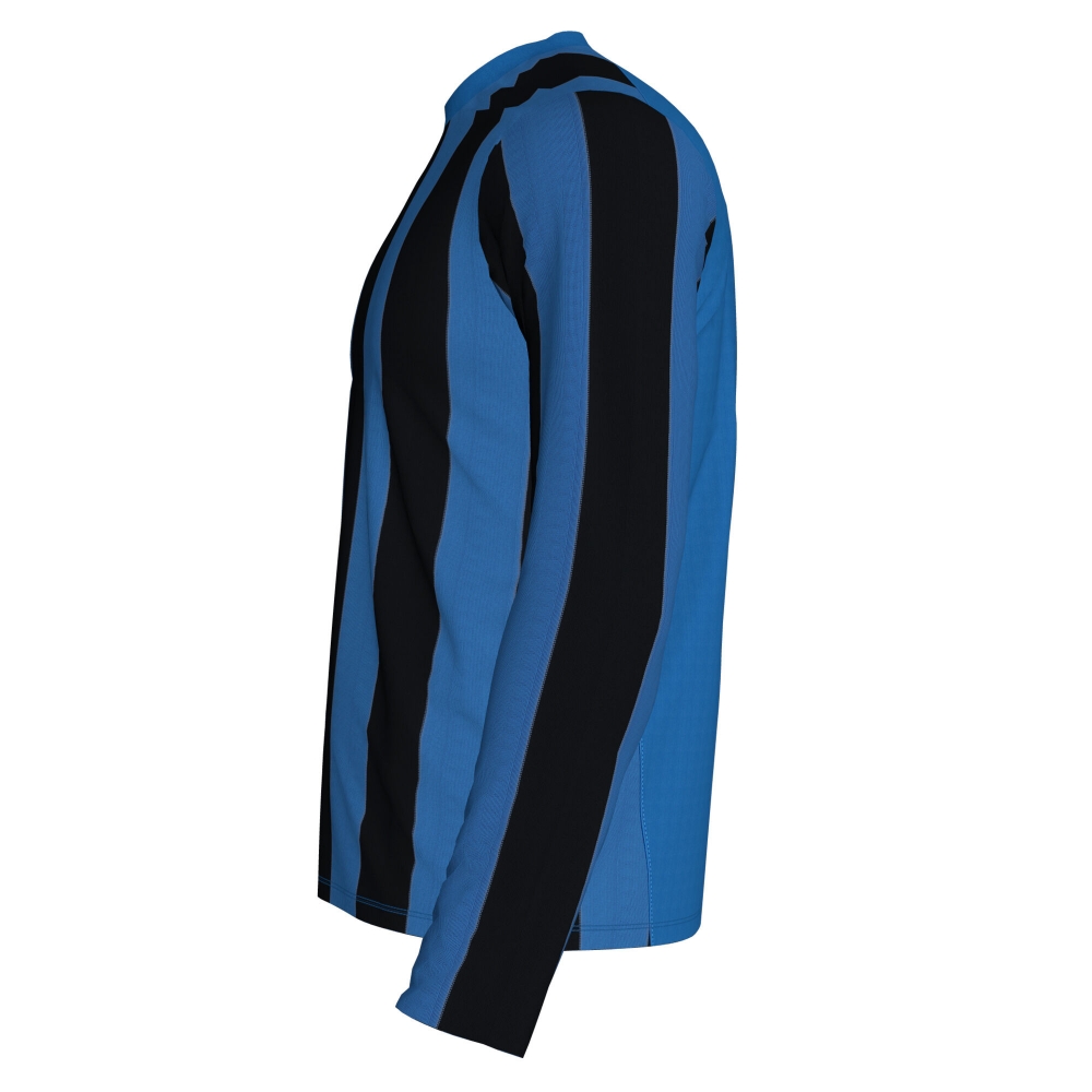 Tricou Joma Inter Royal-negru cu maneca lunga albastru roial