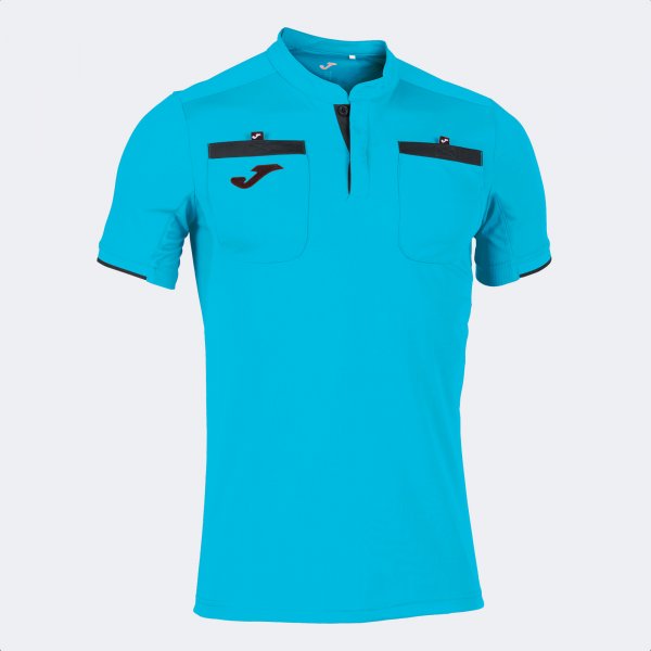 Tricou Joma arbitru maneca scurta Fluor turcoaz fosforescent