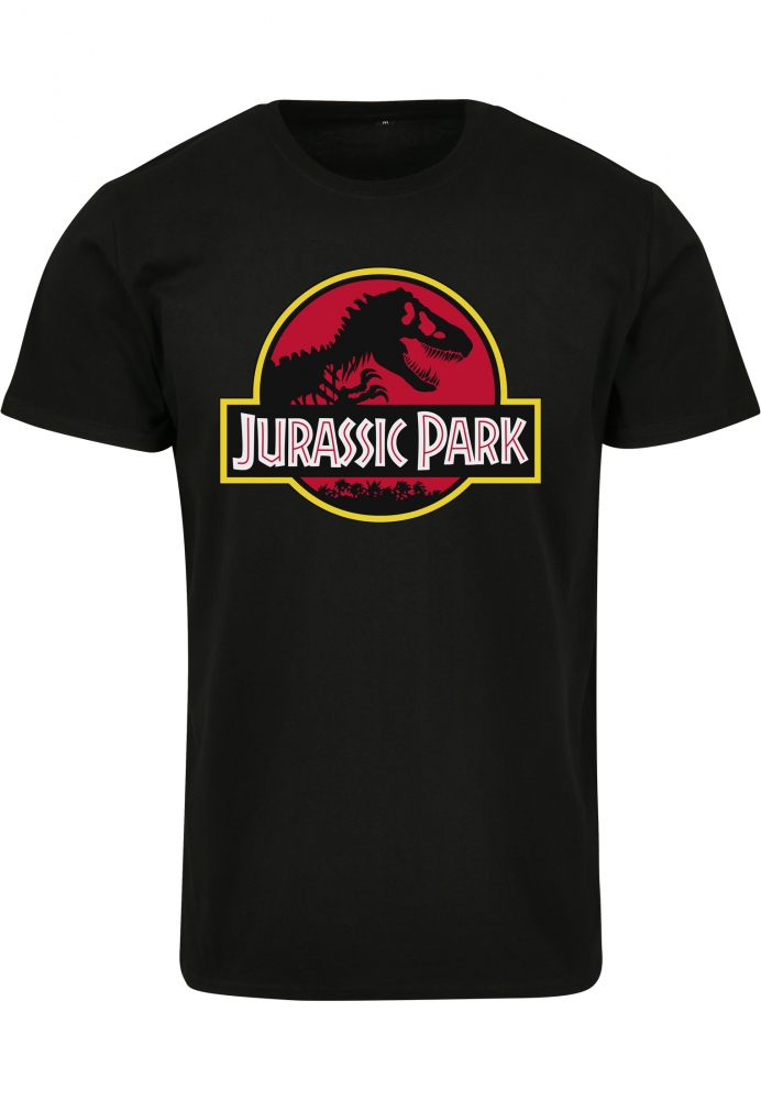 Tricou cu logo Jurassic Park negru Merchcode