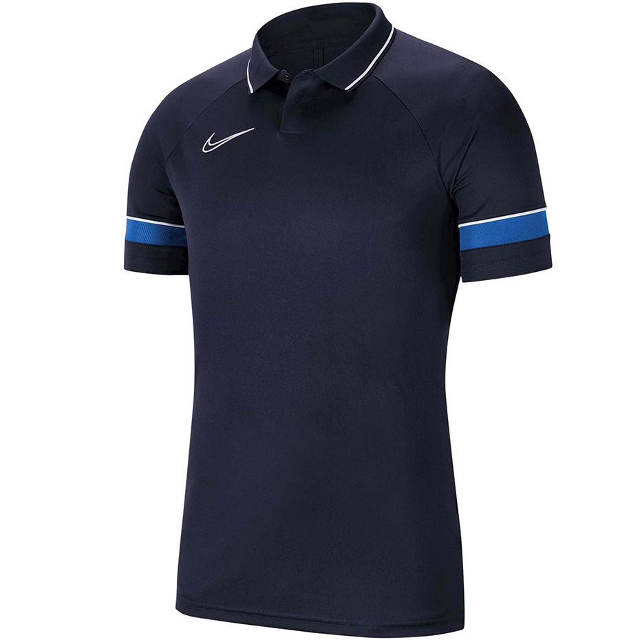 Tricou Nike DF Academy 21 Polo SS bleumarin CW6104 453 pentru Barbati