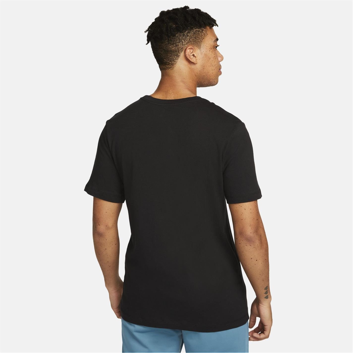 Tricou Nike DF Emblem pentru Barbati negru