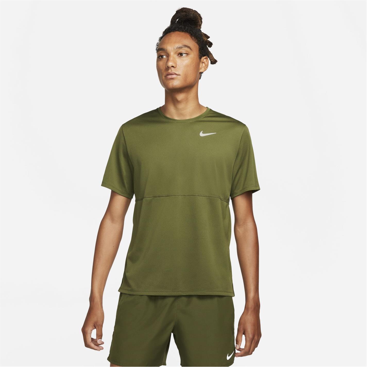 Tricou Nike Run Breathe pentru Barbati rough verde