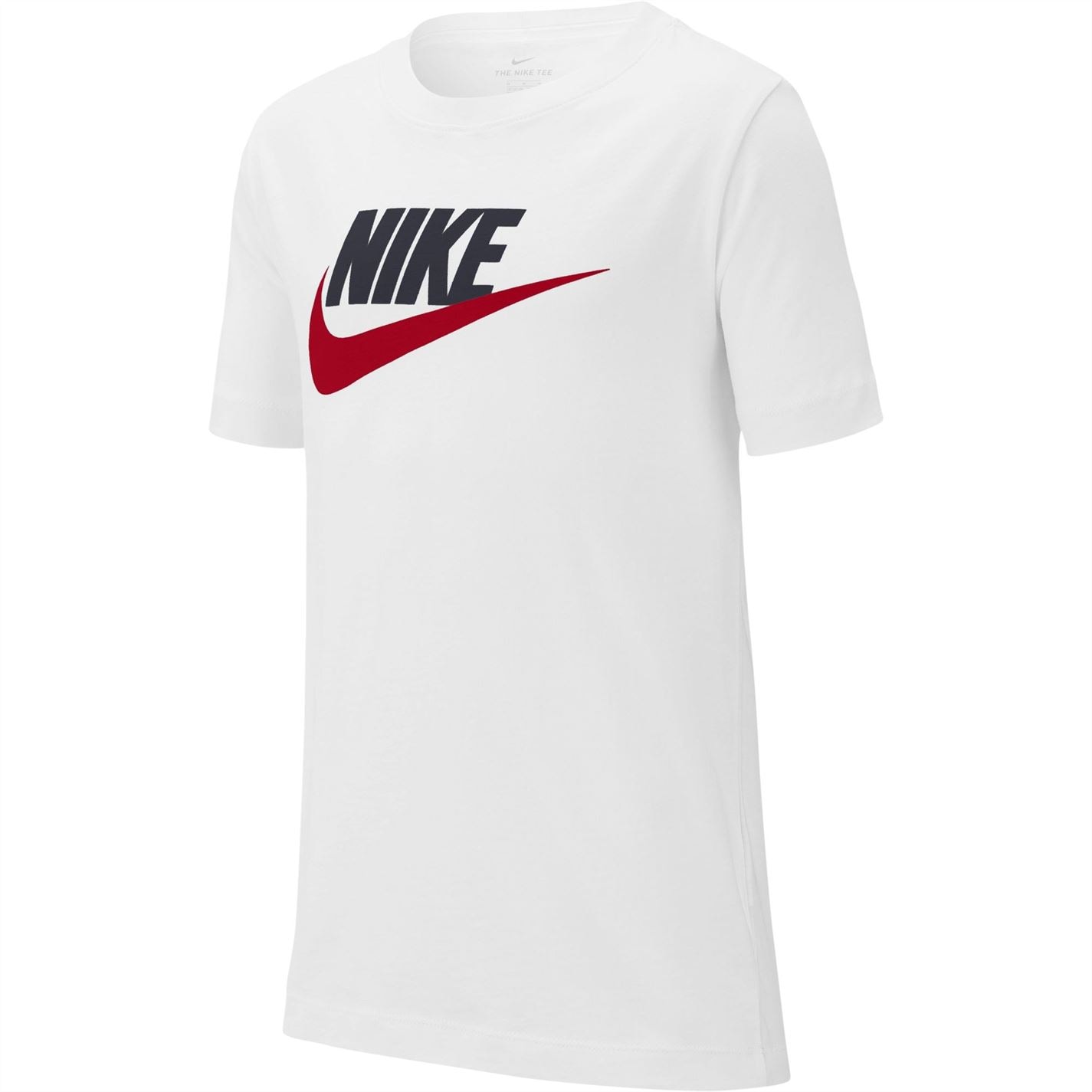 Tricou Nike Sportswear pentru copii alb negru rosu