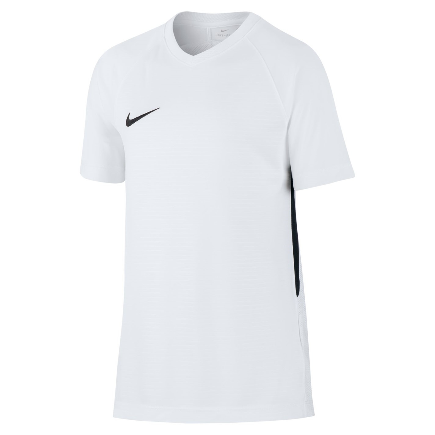 Tricou Nike Tiempo maneca scurta Juniors alb negru