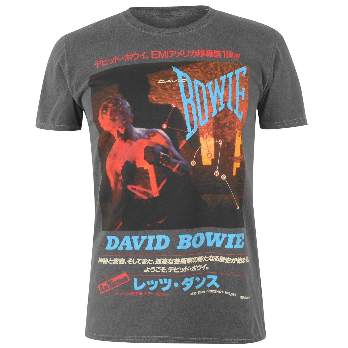 Tricou Official Vintage Band David Bowie multicolor poster